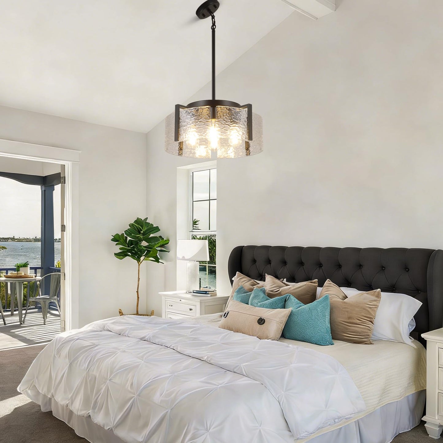 Black Chandelier Light Fixture