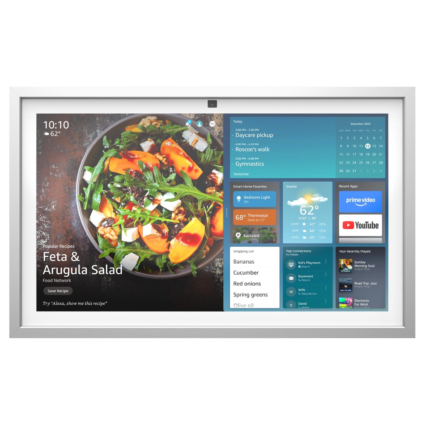 All-New, Made for Amazon Frame for Echo Show 21 (2024 Release)