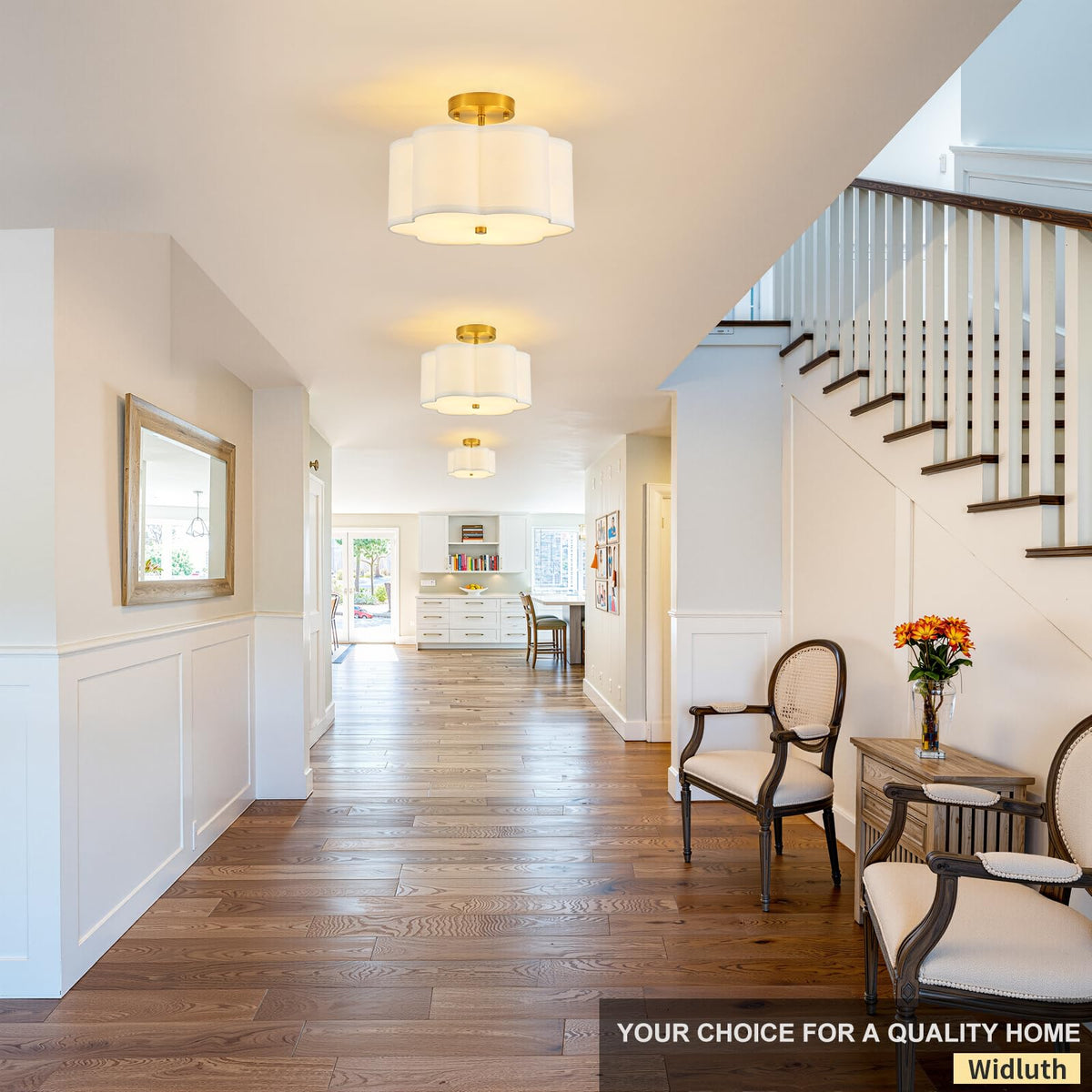 Semi Flush Mount Ceiling Fixture