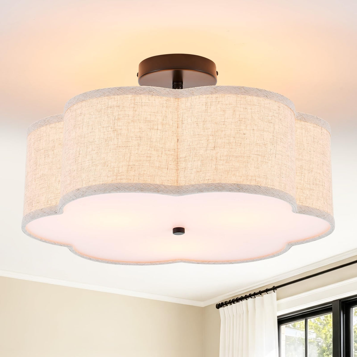 Semi Flush Mount Ceiling Fixture