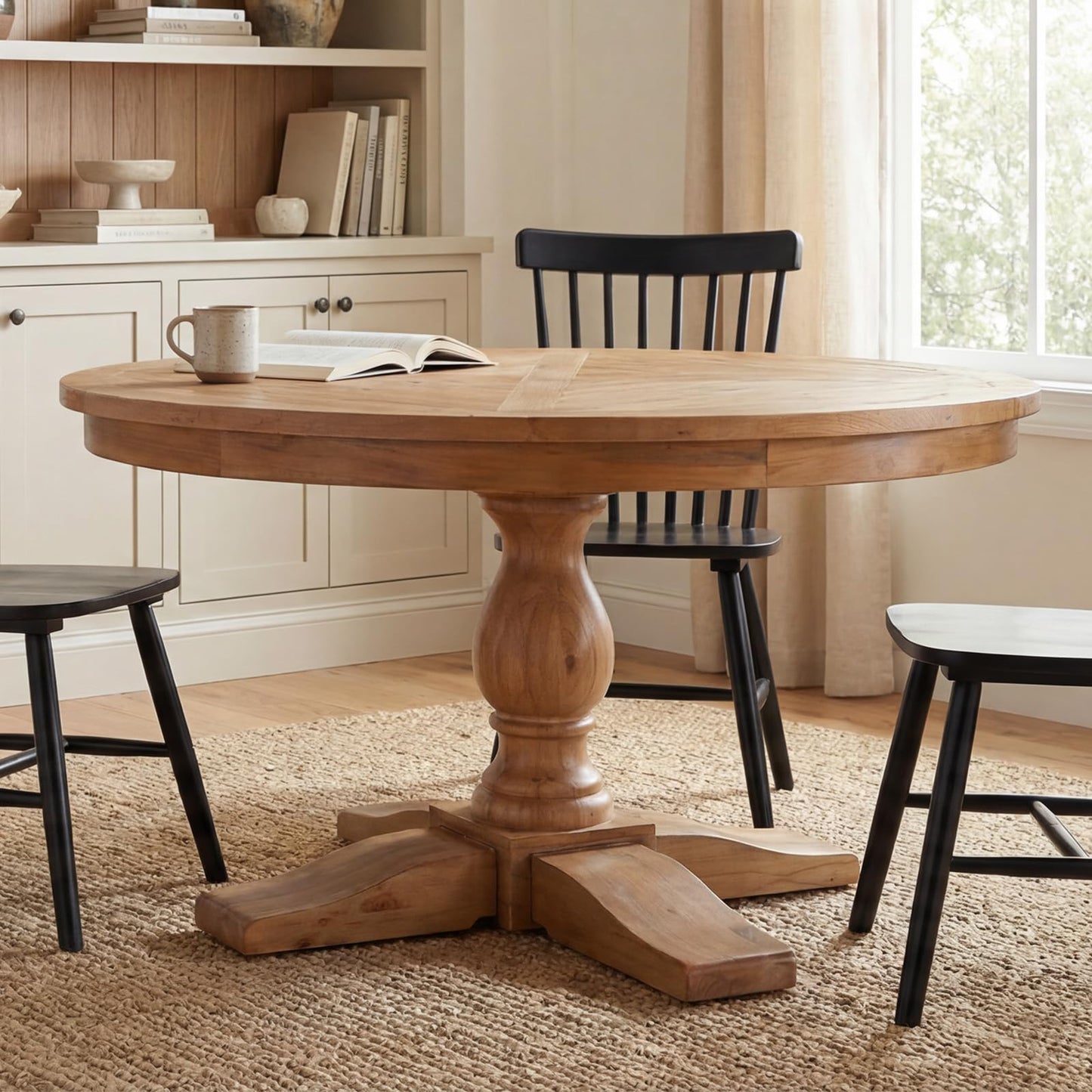 60" Round Dining Kitchen Table