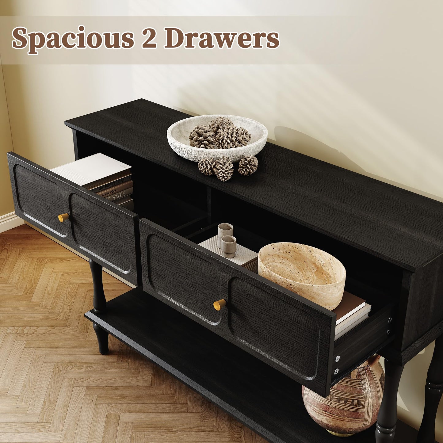 Console Table with Drawers
