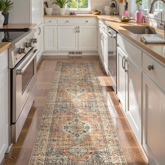 Non-Slip Washable Kitchen Runner Rug