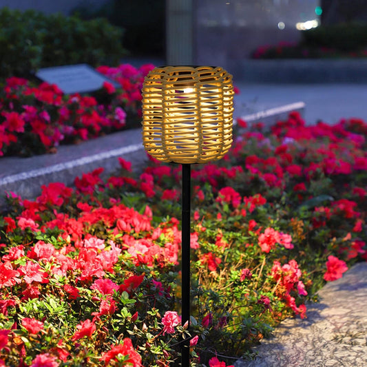 Outdoor Solar Bamboo Lights