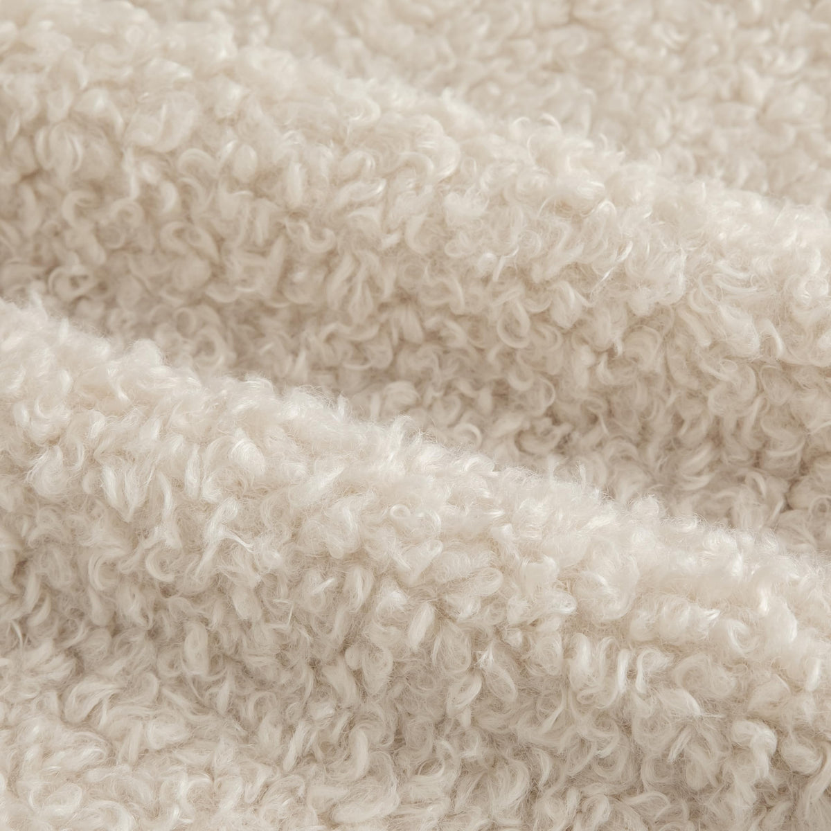 Pack of 2 Curly Teddy Wool Faux Fur