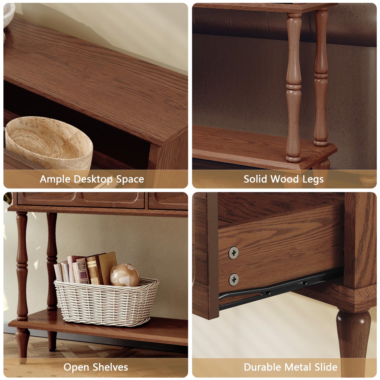 Console Table with Drawers