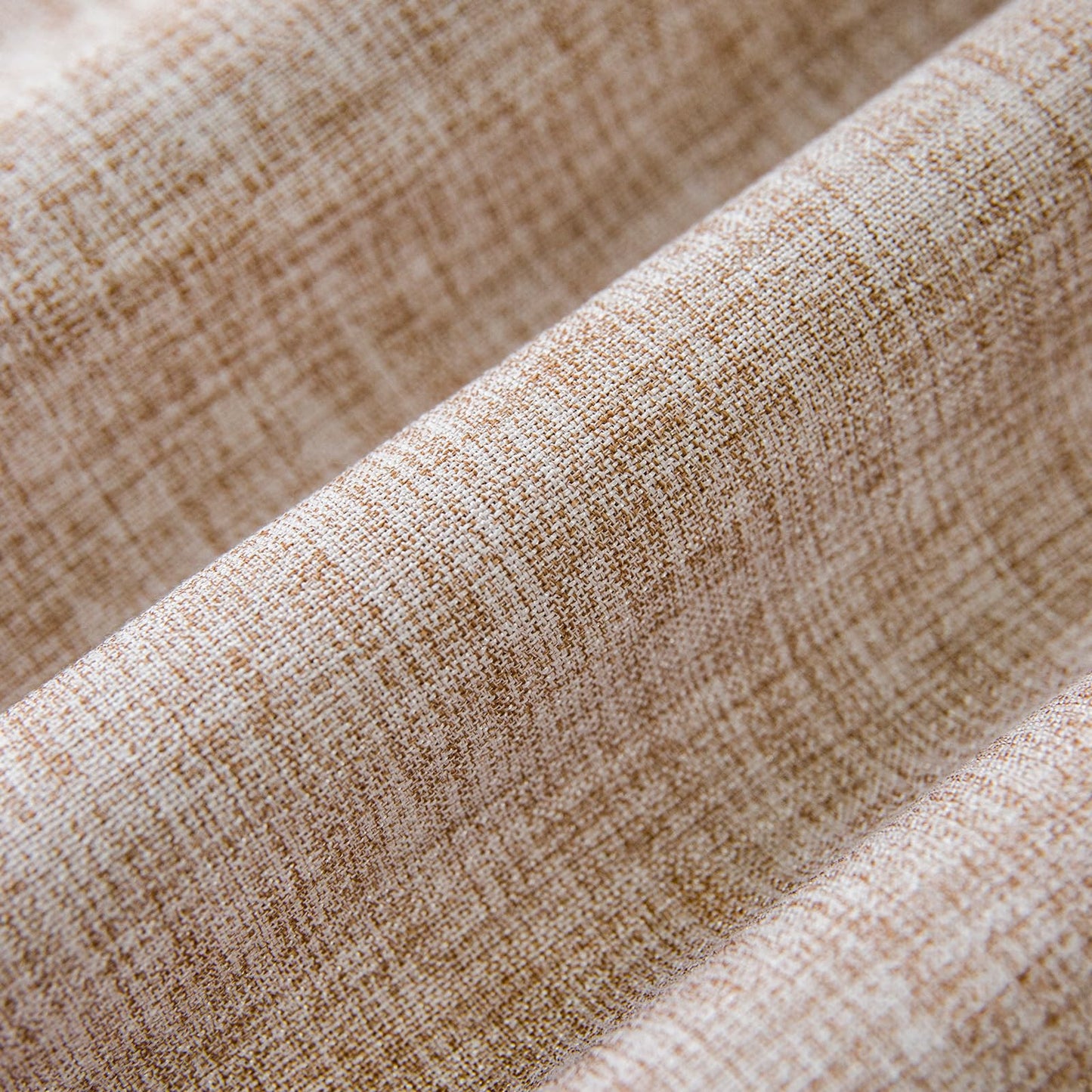 Rustic Classic Linen Style Throw Pillow Covers Set of 2