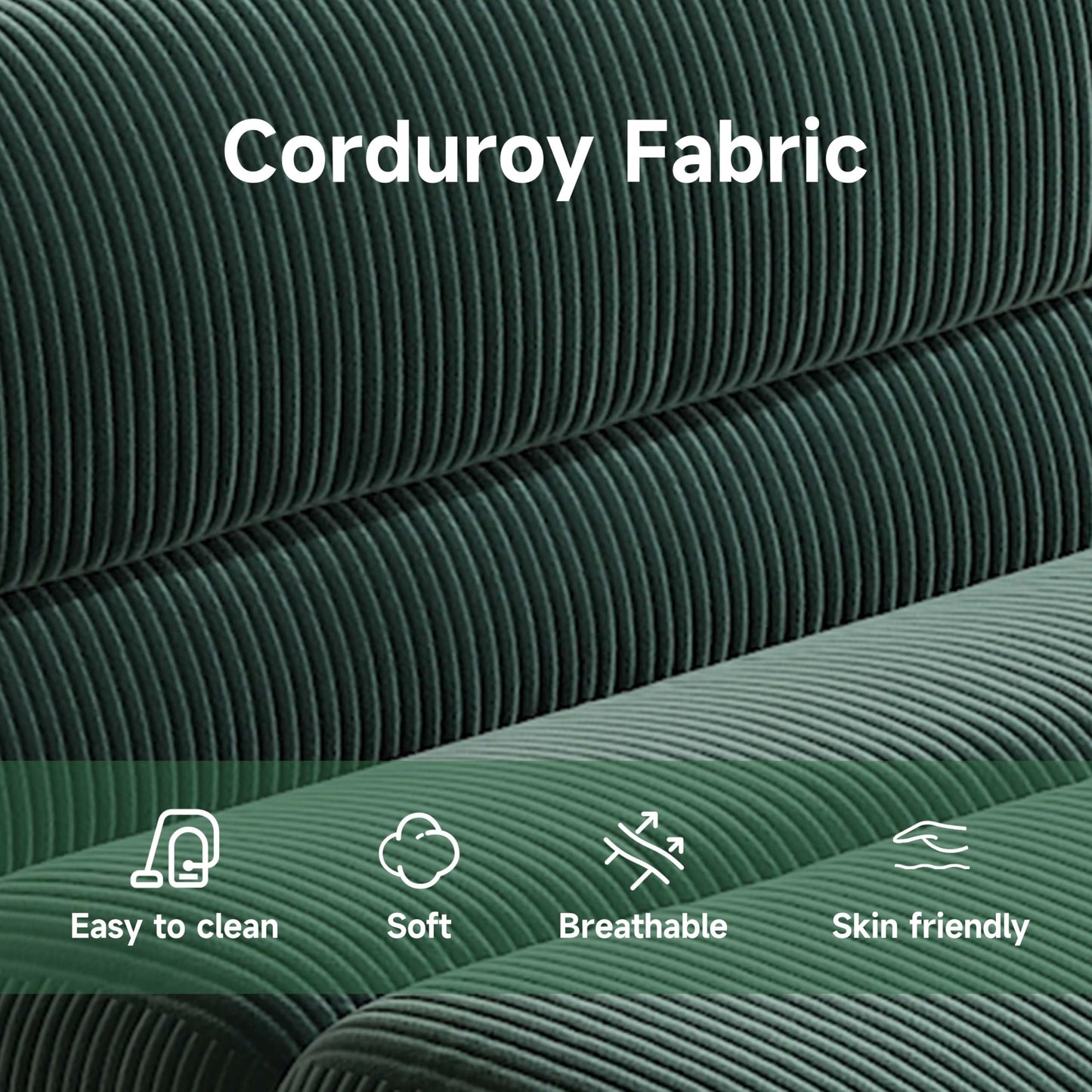 Cozy Comfy Bean Bag Chair with Ottoman
