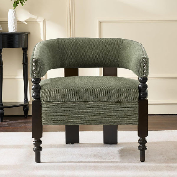 Barrel Upholstery Accent Chair
