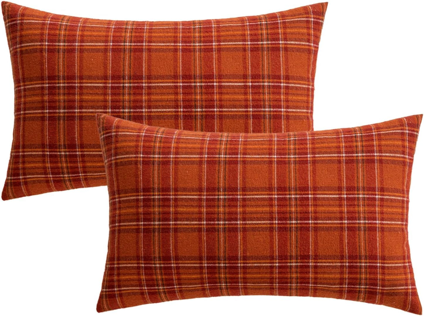 Fall Plaid Pillow Covers