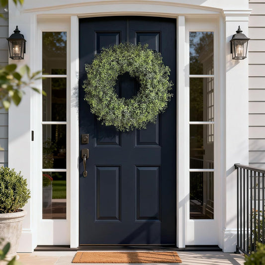 26" Large Artificial Rosemary Wreath