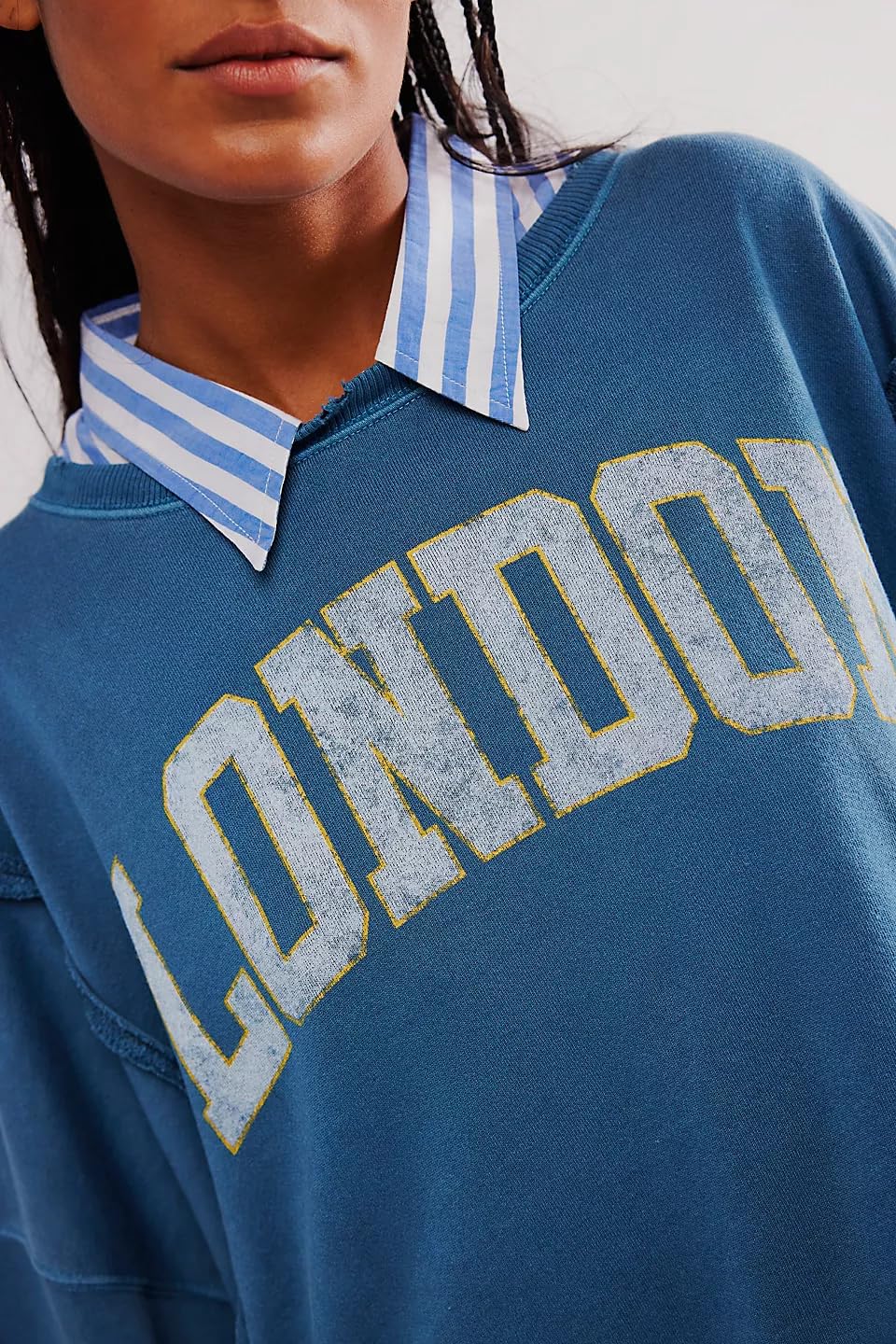 Womens Vintage Oversized Graphic Cute Crewneck Sweatshirt Y2k Loose Fit Aesthetic Retro Pullover Going Out Tops