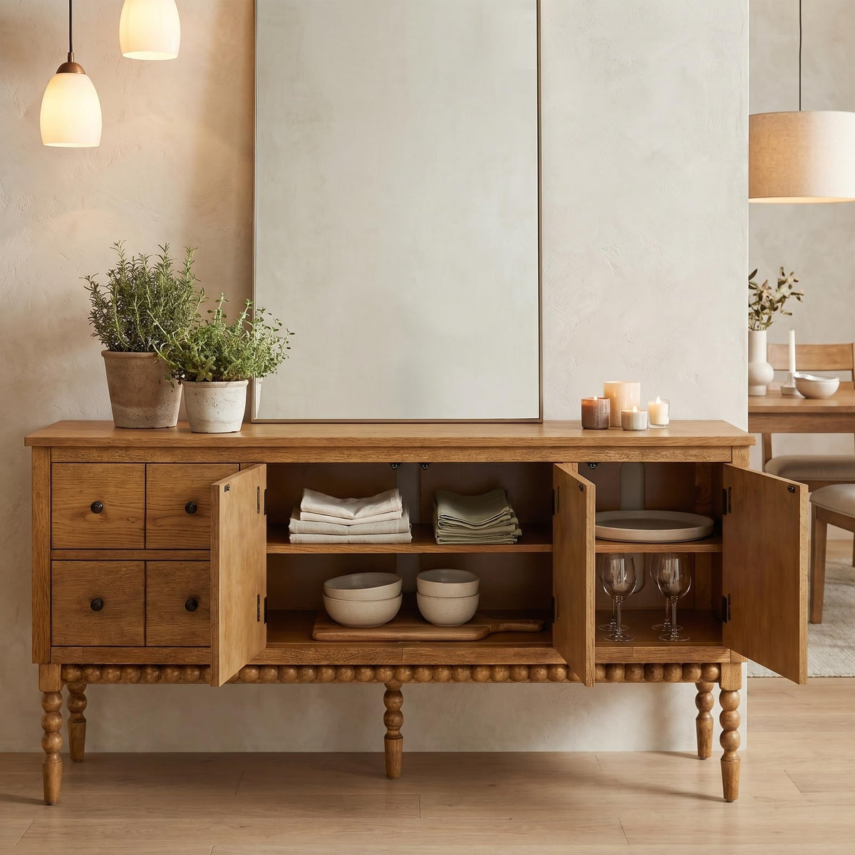 65" Console Cabinet
