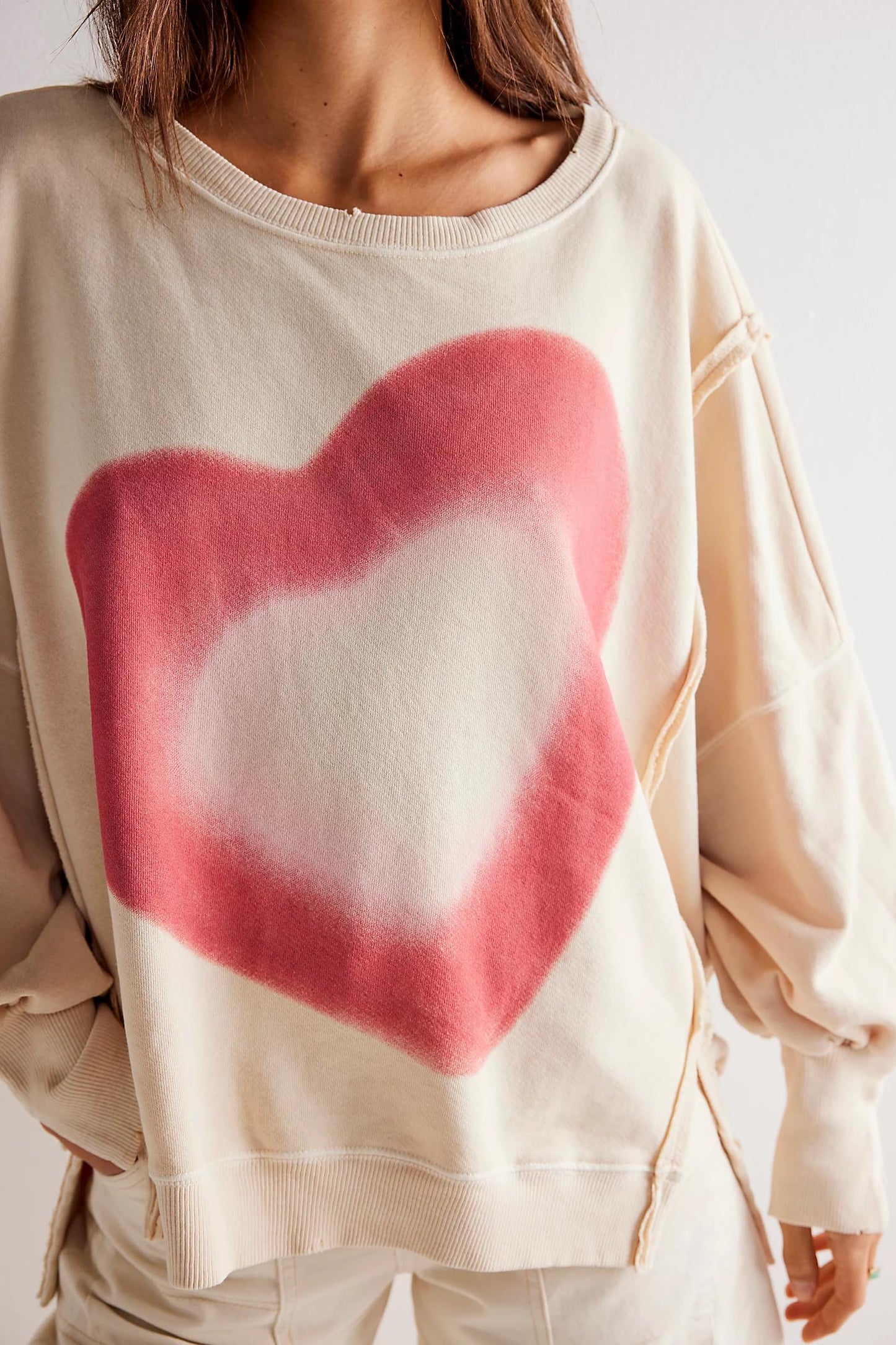 Womens Vintage Oversized Graphic Cute Crewneck Sweatshirt Y2k Loose Fit Aesthetic Retro Pullover Going Out Tops