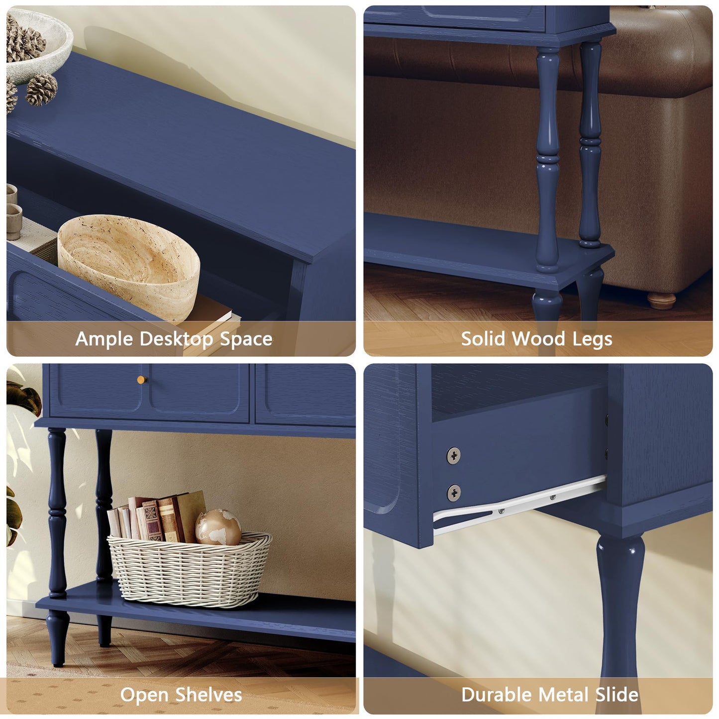 Console Table with Drawers
