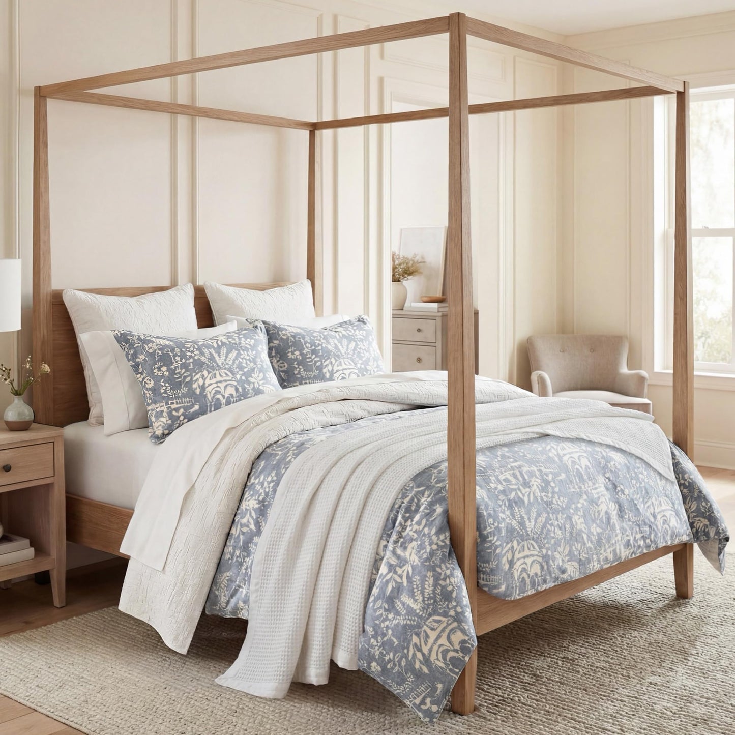 Victoria 3 Piece Duvet Cover Set with Pillow Shams