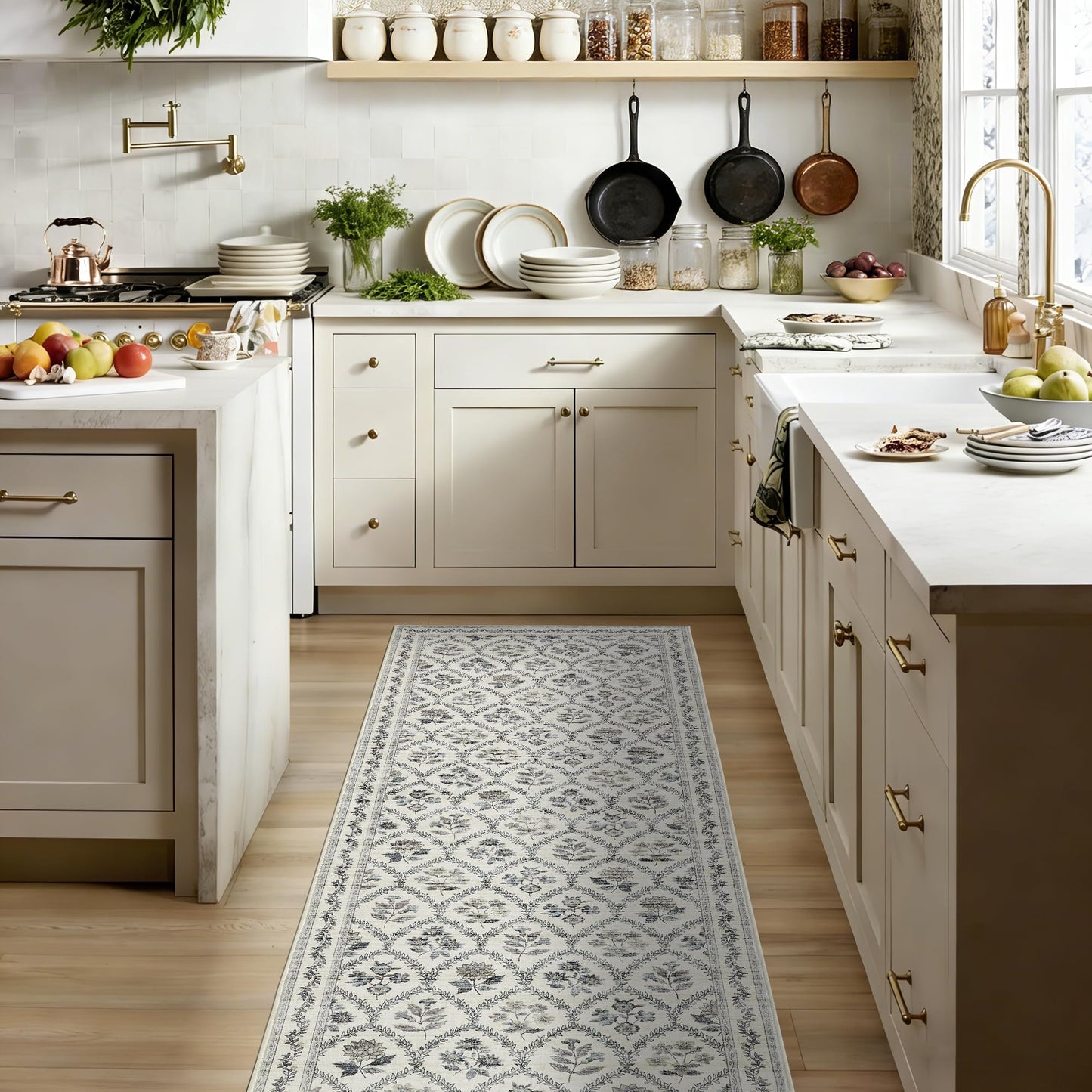 Floral Living Room Rug