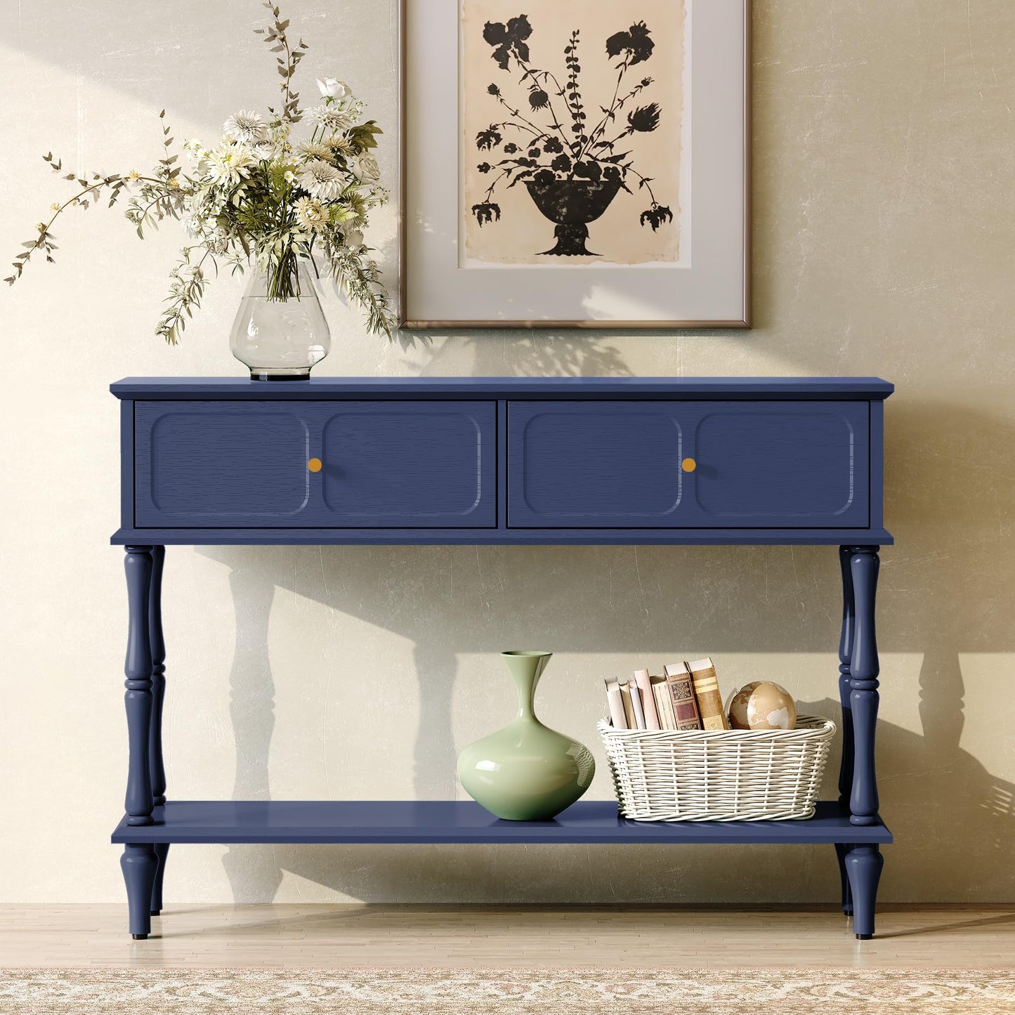 Console Table with Drawers