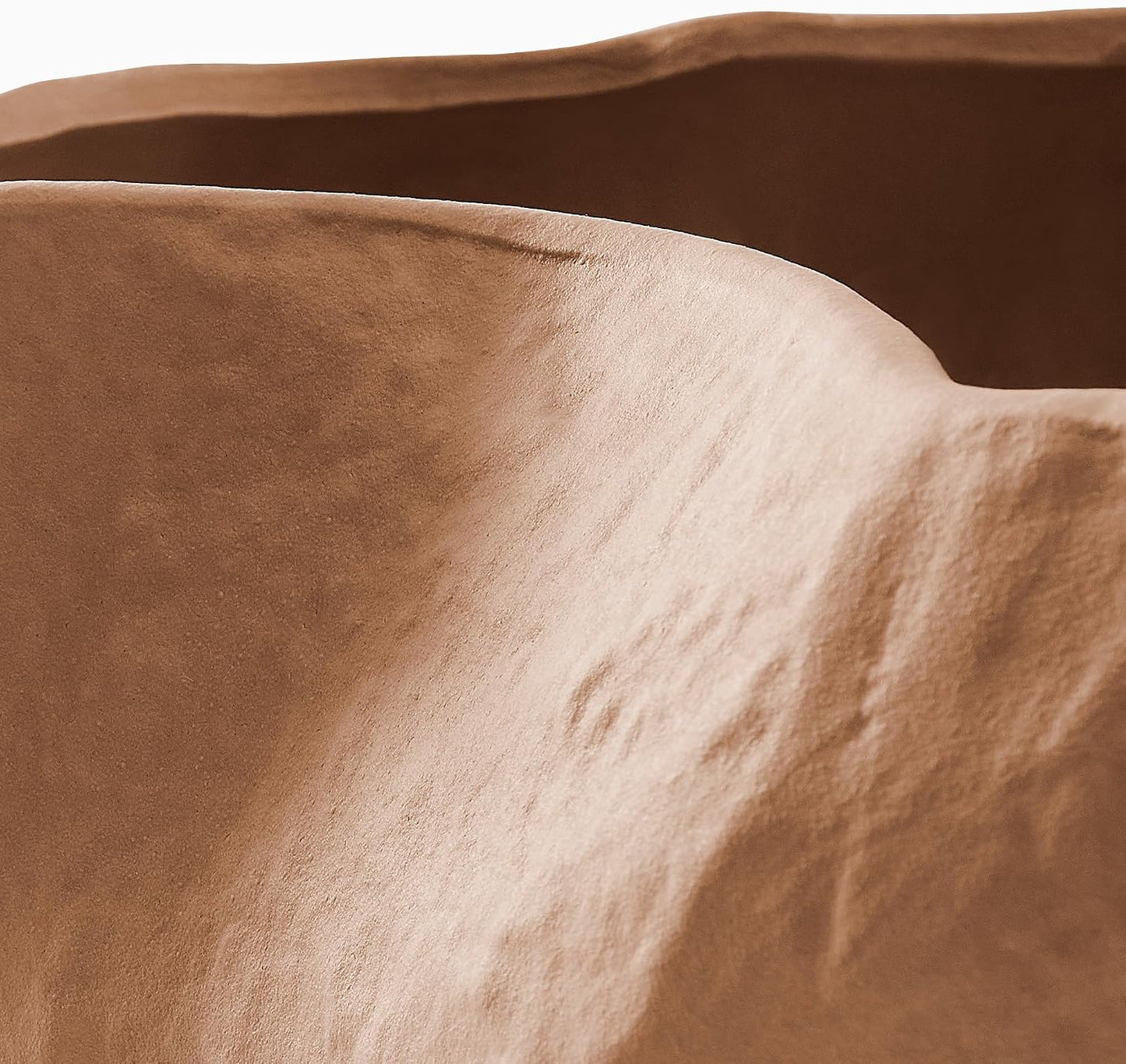 Terracotta Wavy Bowl