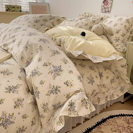 100% Cotton Cozy Bedding Set Four-Piece