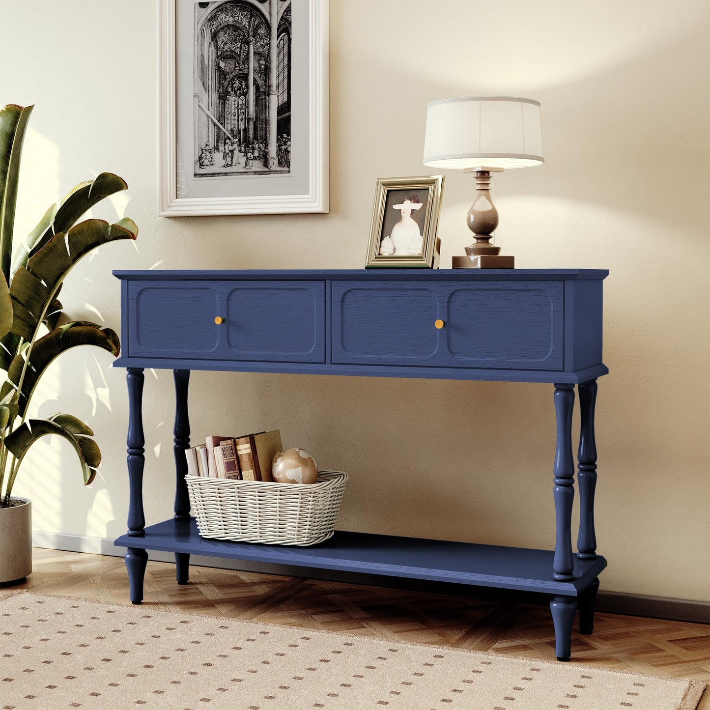 Console Table with Drawers