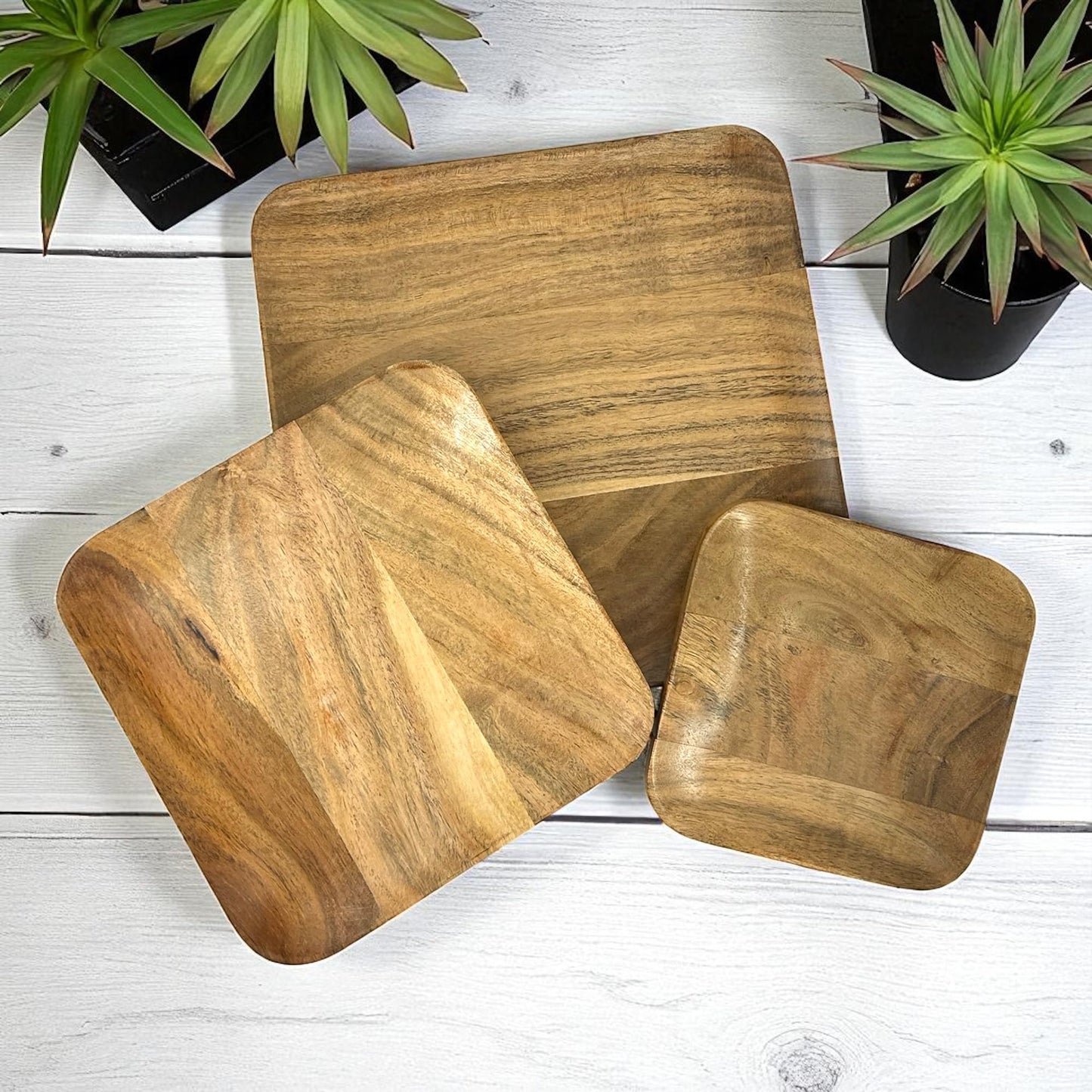 Wooden Decorative Pear Tray