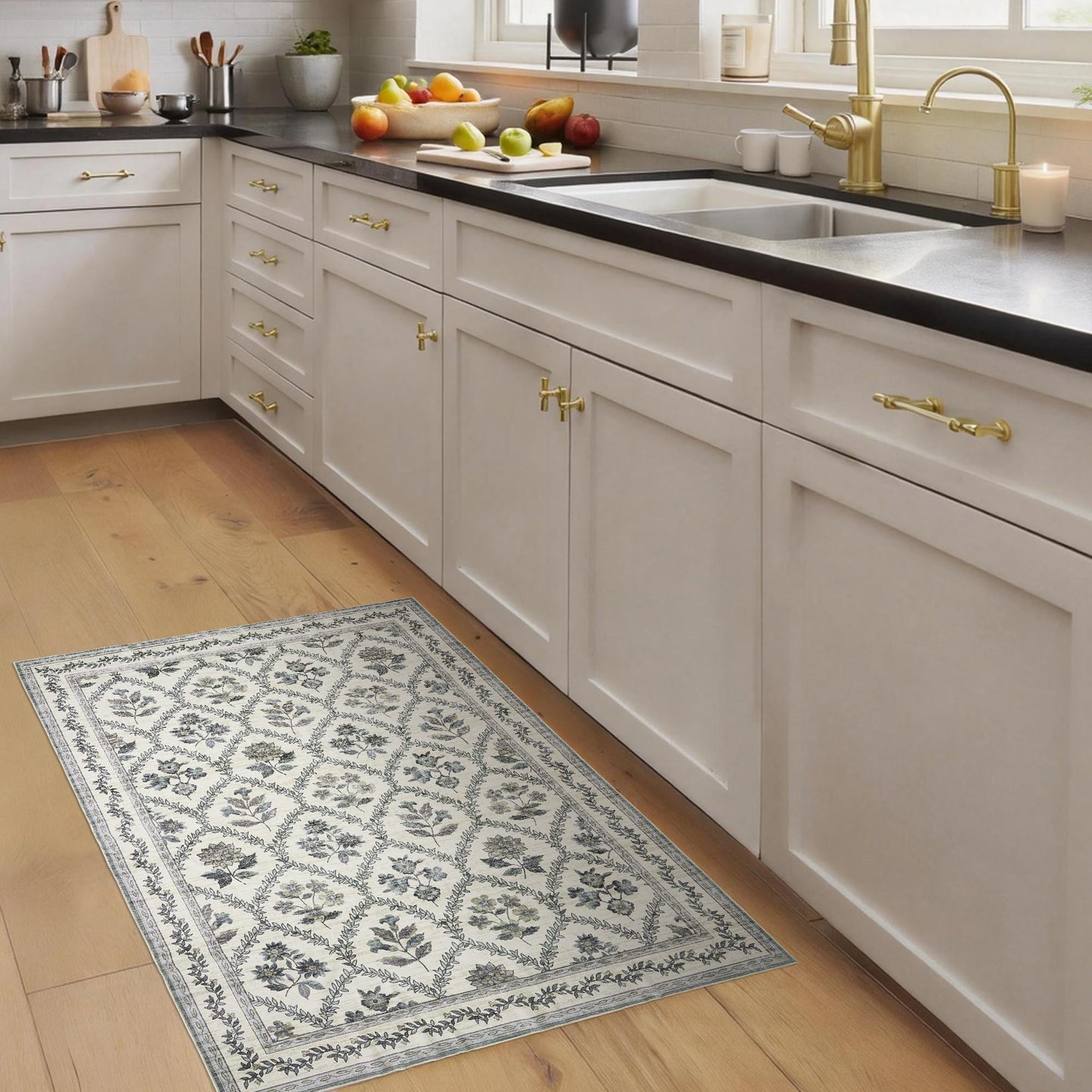 Floral Living Room Rug
