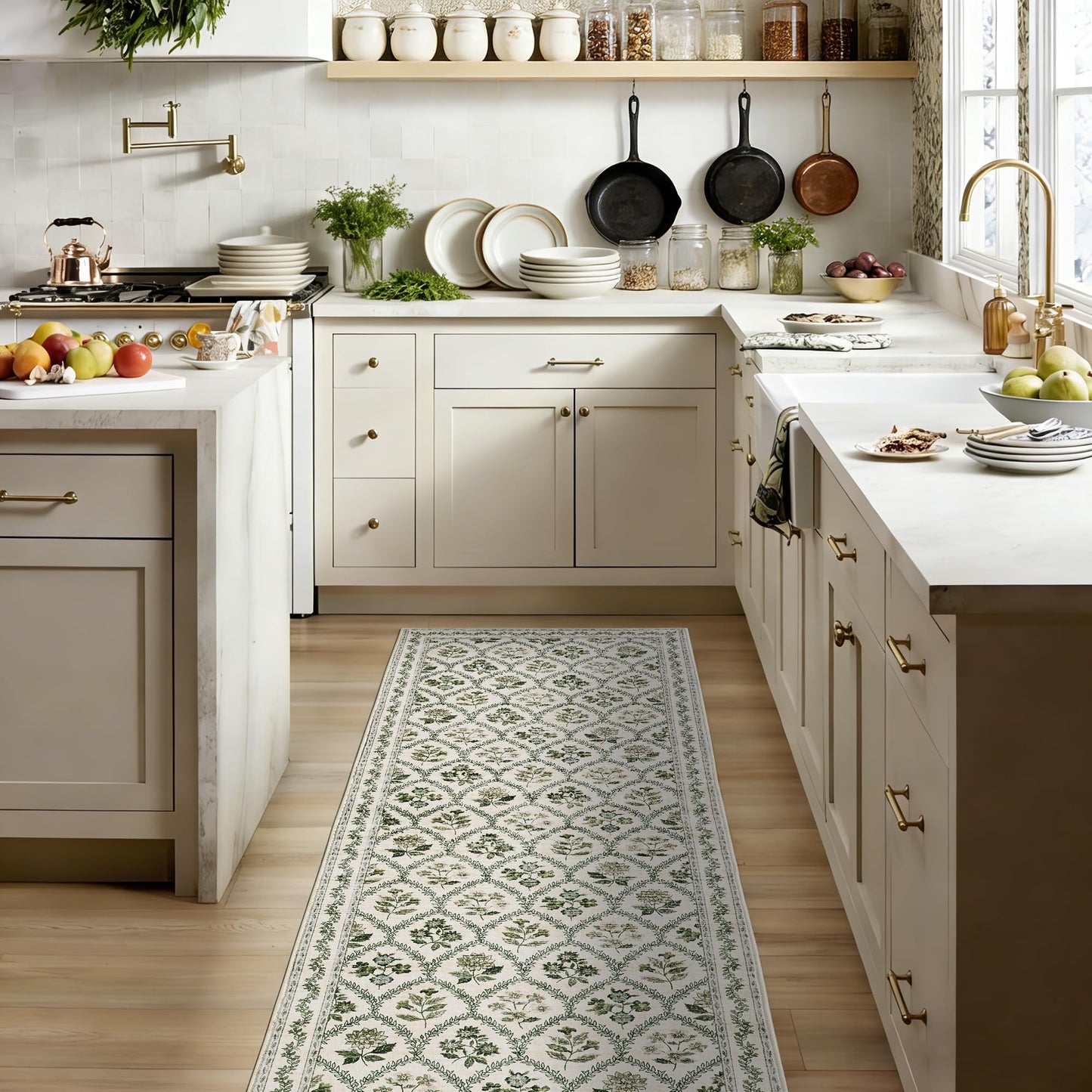 Floral Living Room Rug