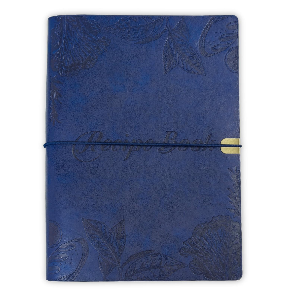 Blank Recipe Leather Cookbook