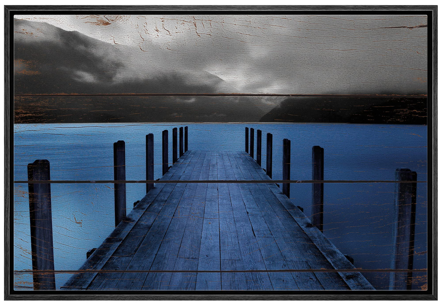 26 Fall Framed Canvas Wall Print