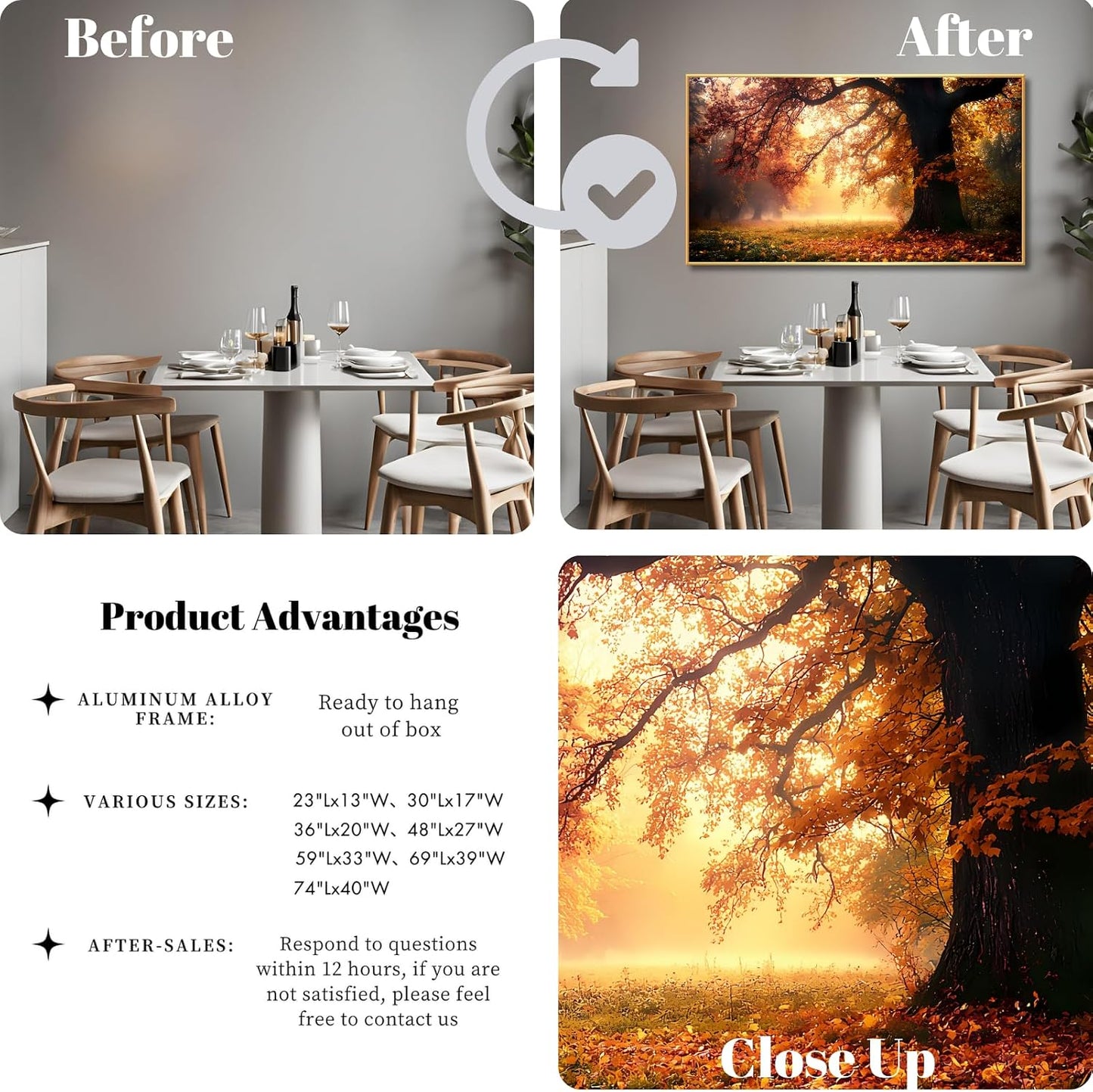 Fall Canvas Wall Art