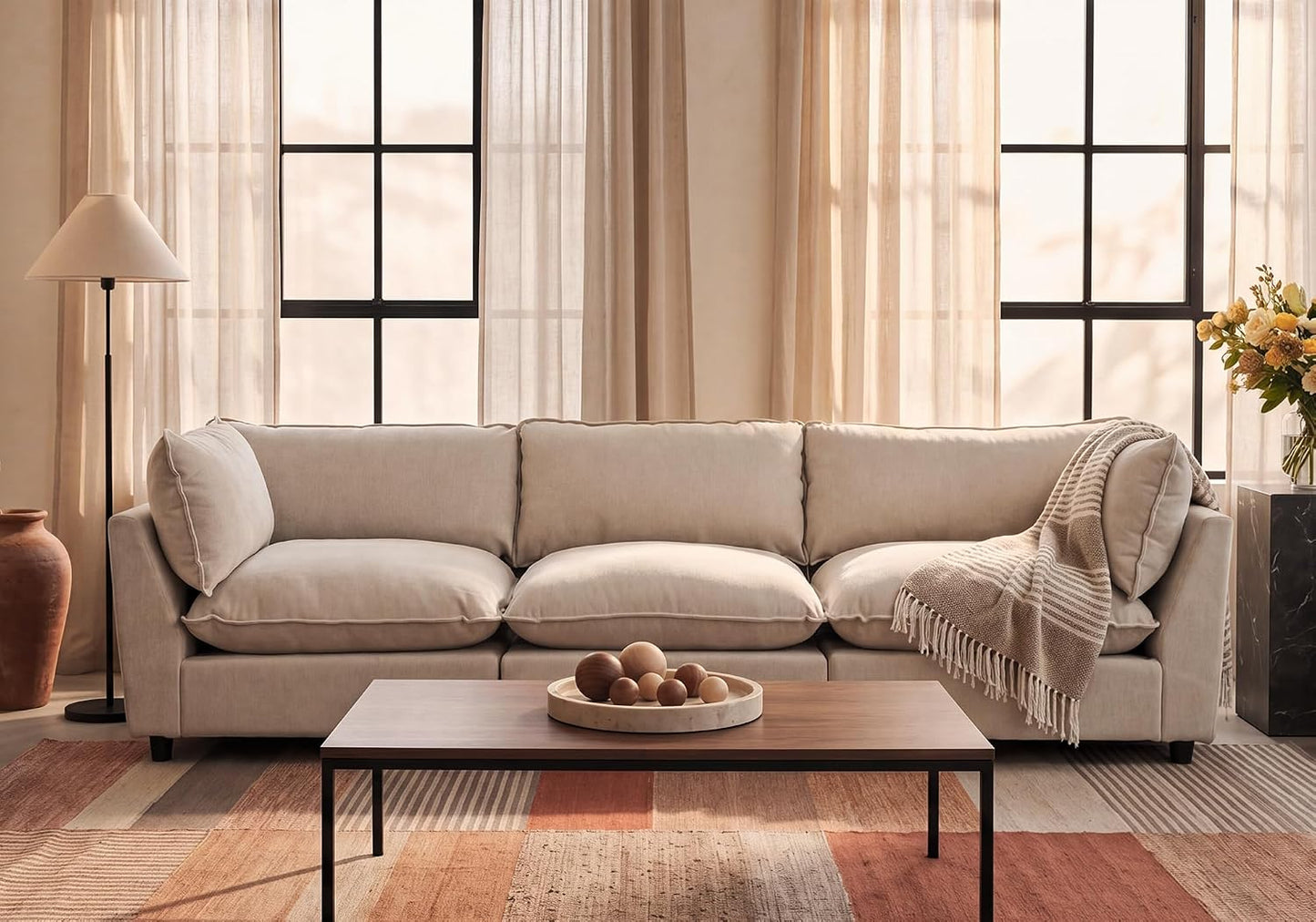 Modular Oversize Sectional Sofa