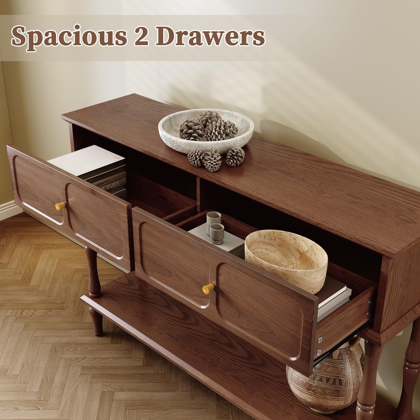 Console Table with Drawers