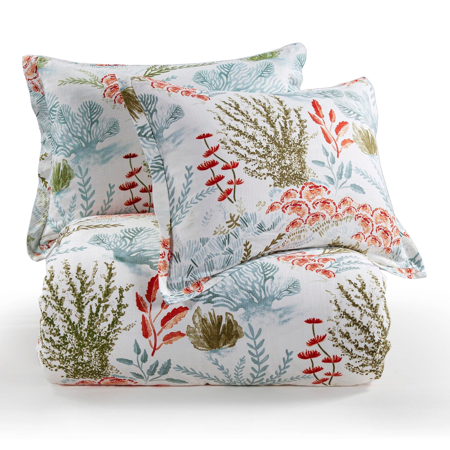 Victoria 3 Piece Duvet Cover Set with Pillow Shams
