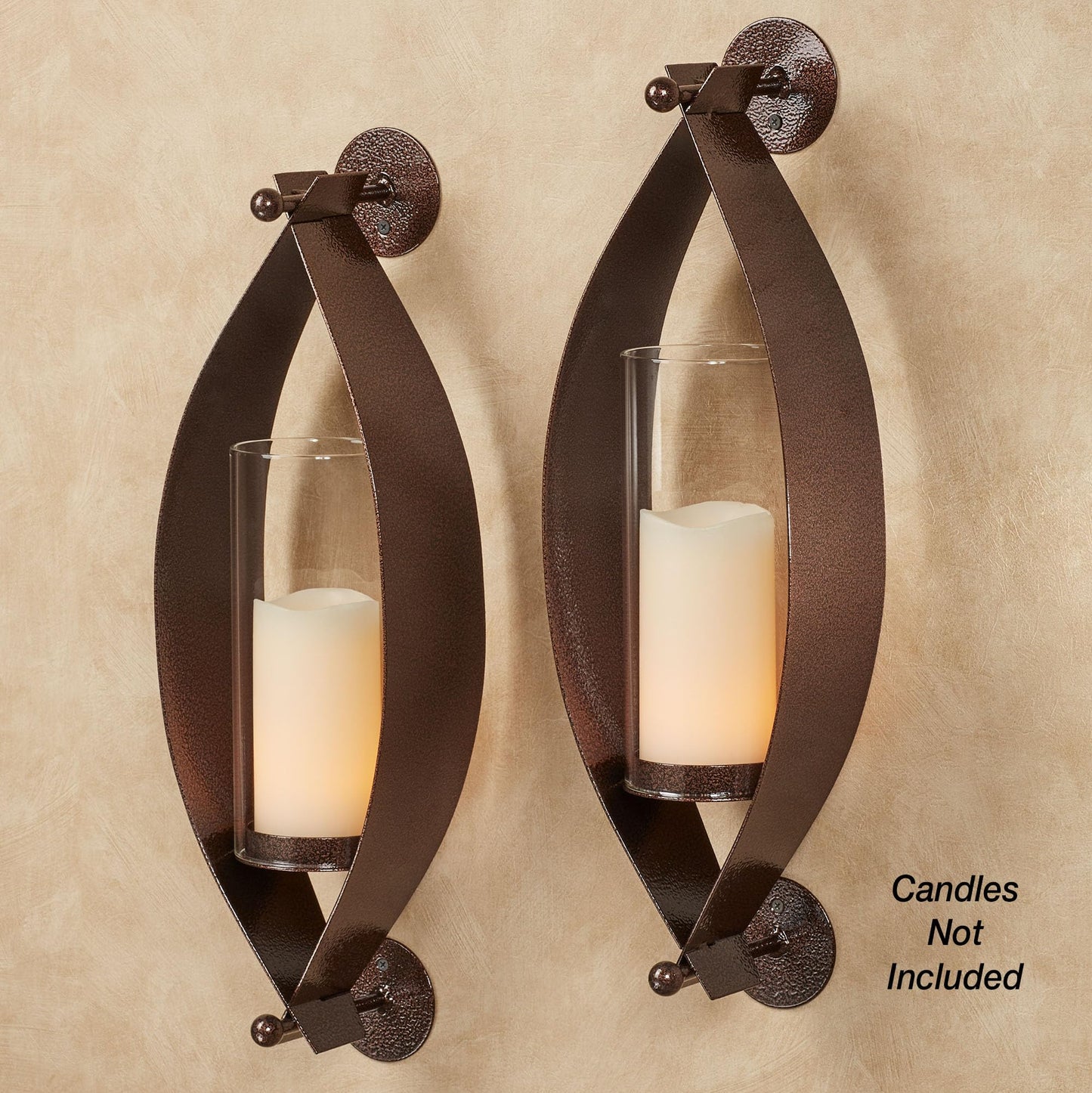 Wall Sconce Pair, Bronze, Set of 2