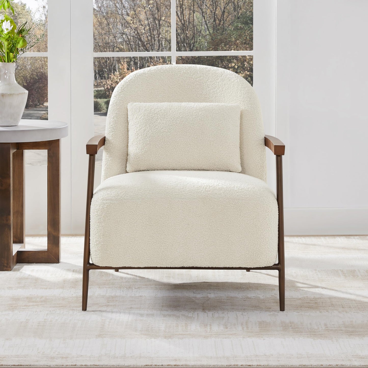 Set of 2 Accent Upholstered Chairs