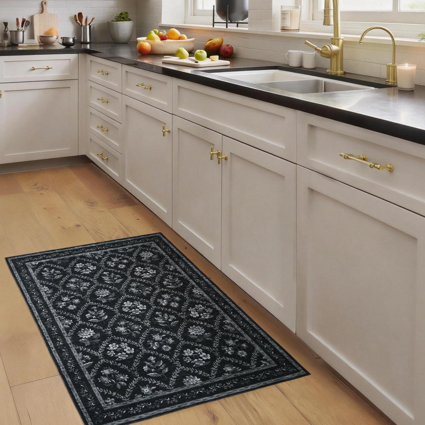 Floral Living Room Rug