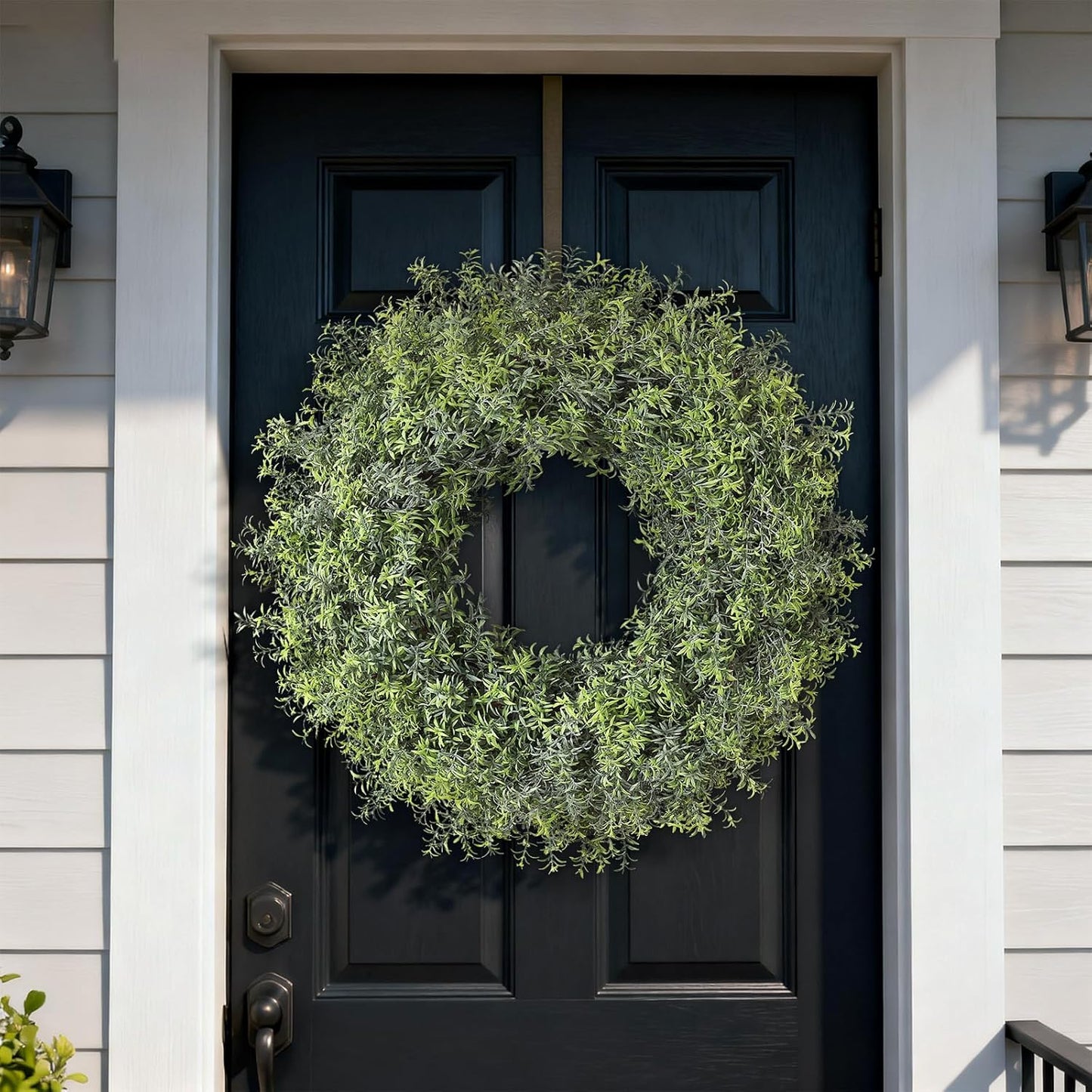 26" Large Artificial Rosemary Wreath
