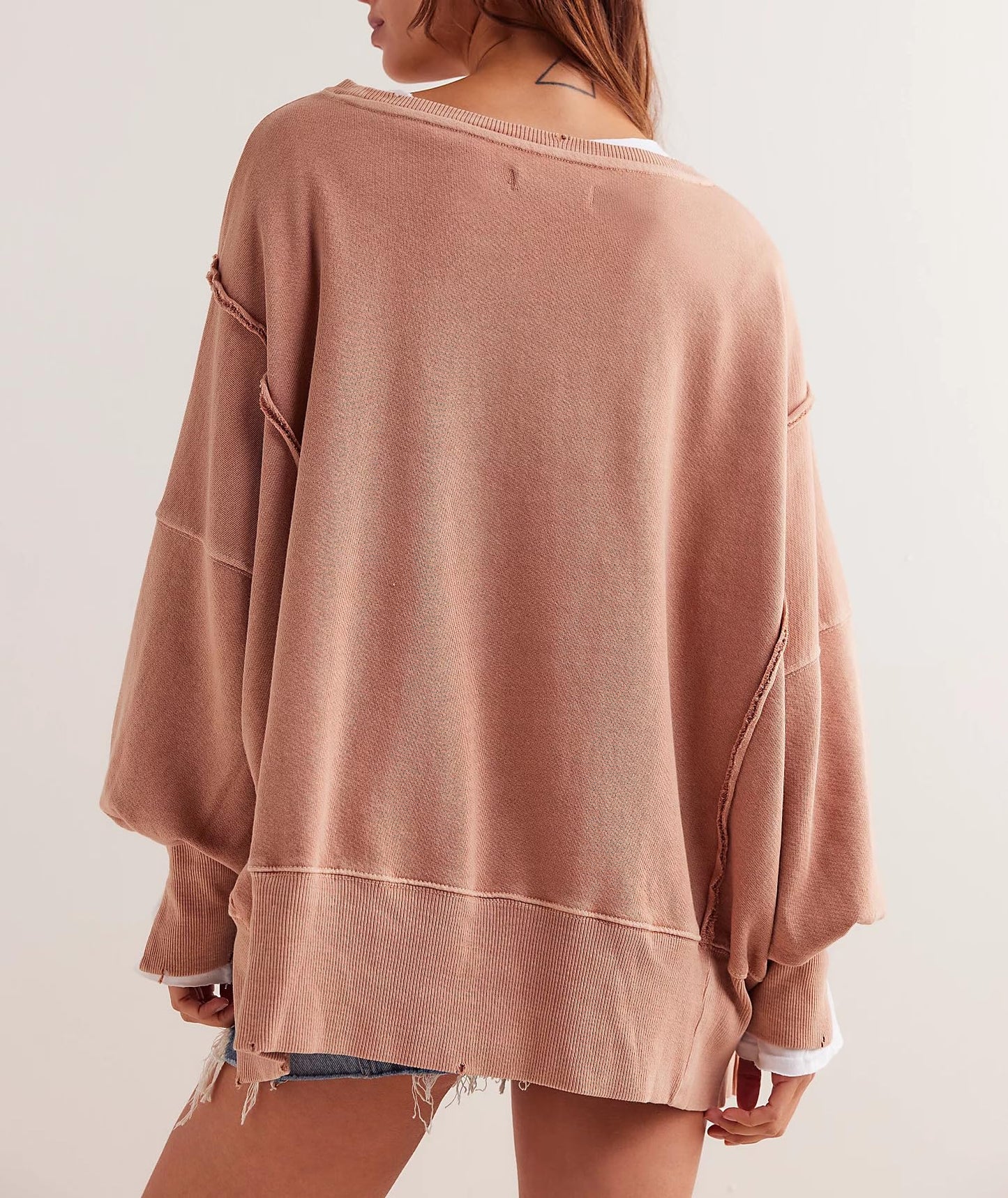 Womens Vintage Oversized Graphic Cute Crewneck Sweatshirt Y2k Loose Fit Aesthetic Retro Pullover Going Out Tops