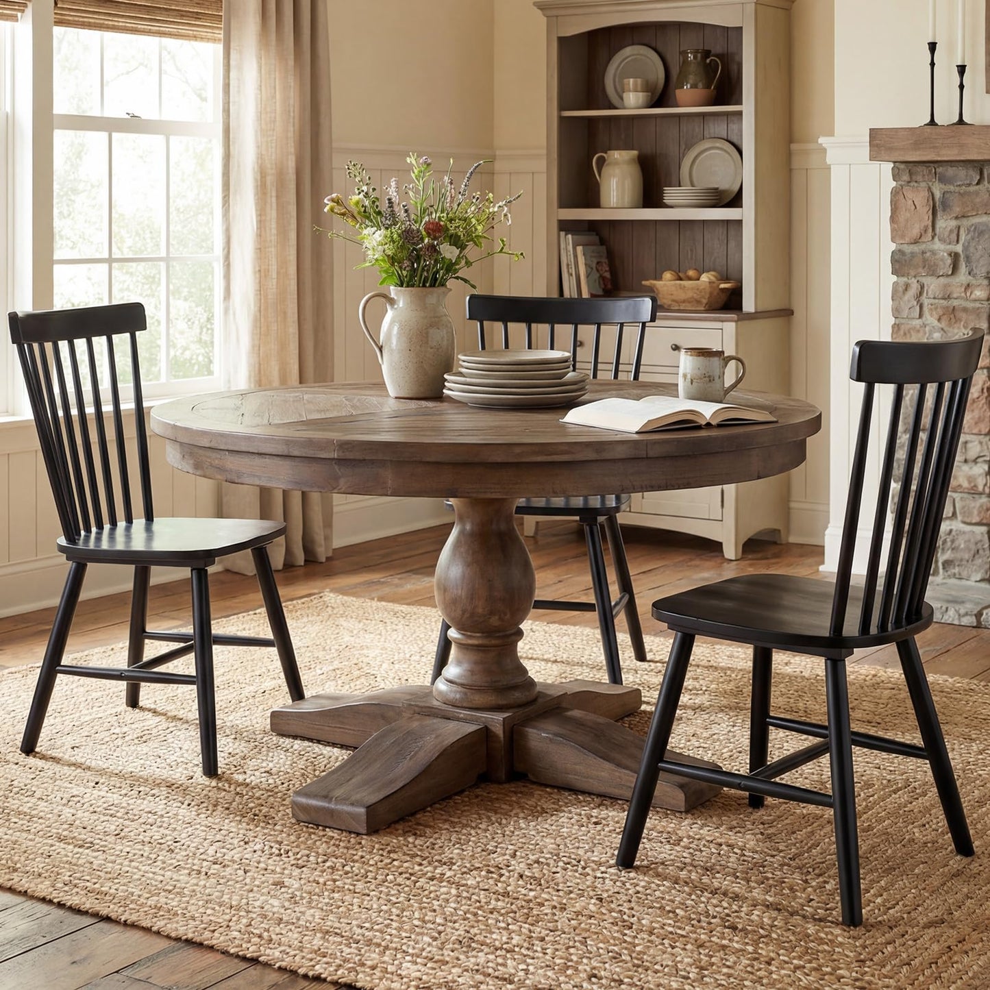 60" Round Dining Kitchen Table