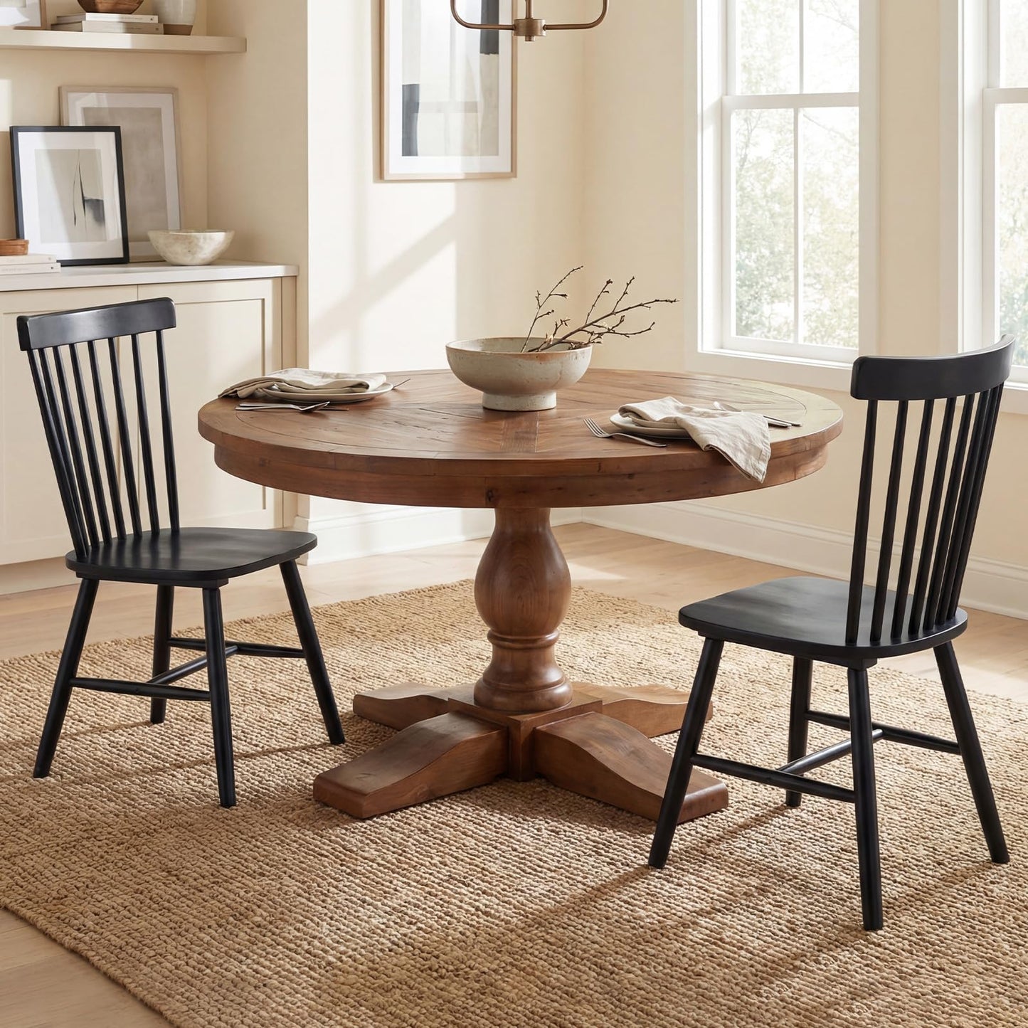 60" Round Dining Kitchen Table