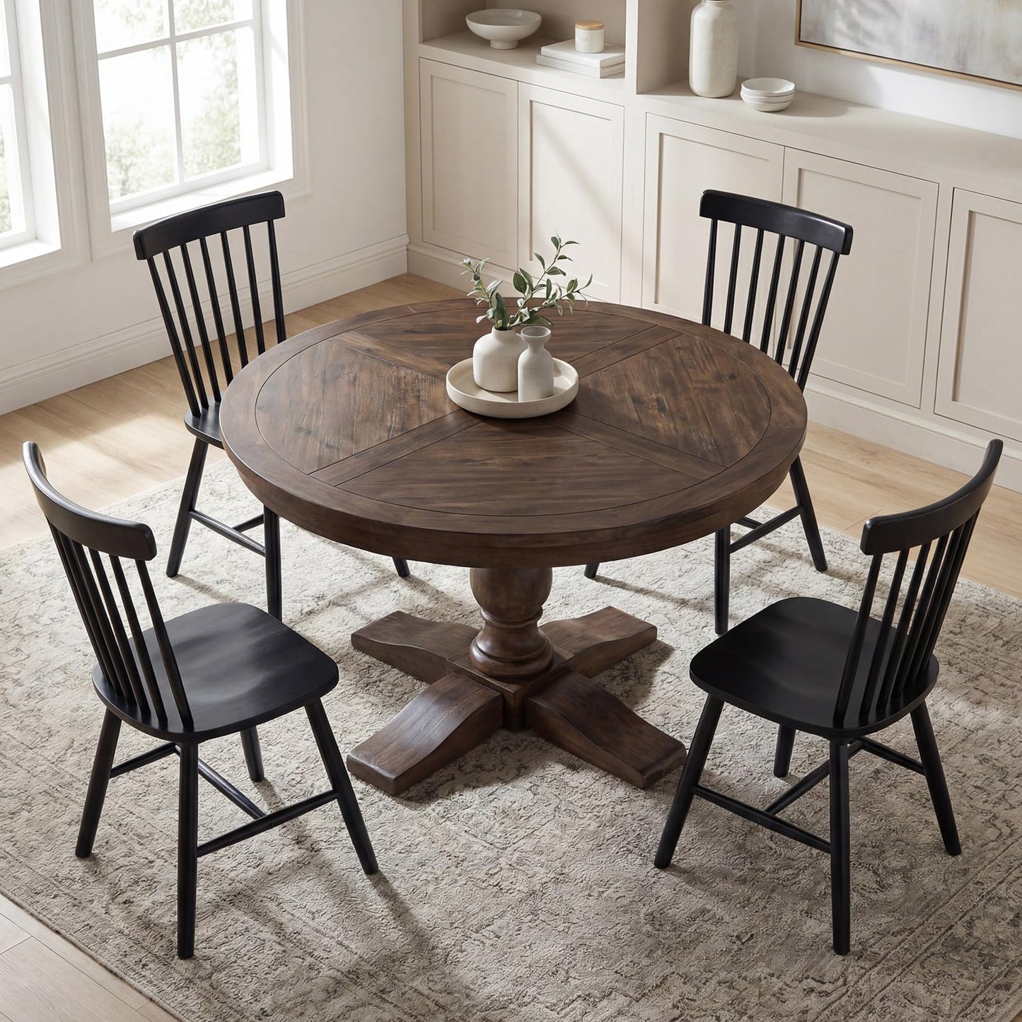 60" Round Dining Kitchen Table