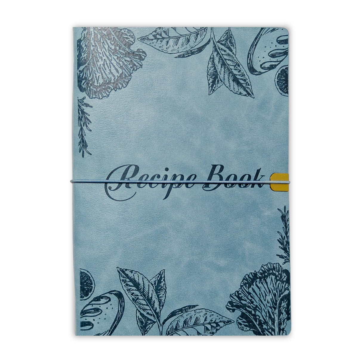 Blank Recipe Leather Cookbook