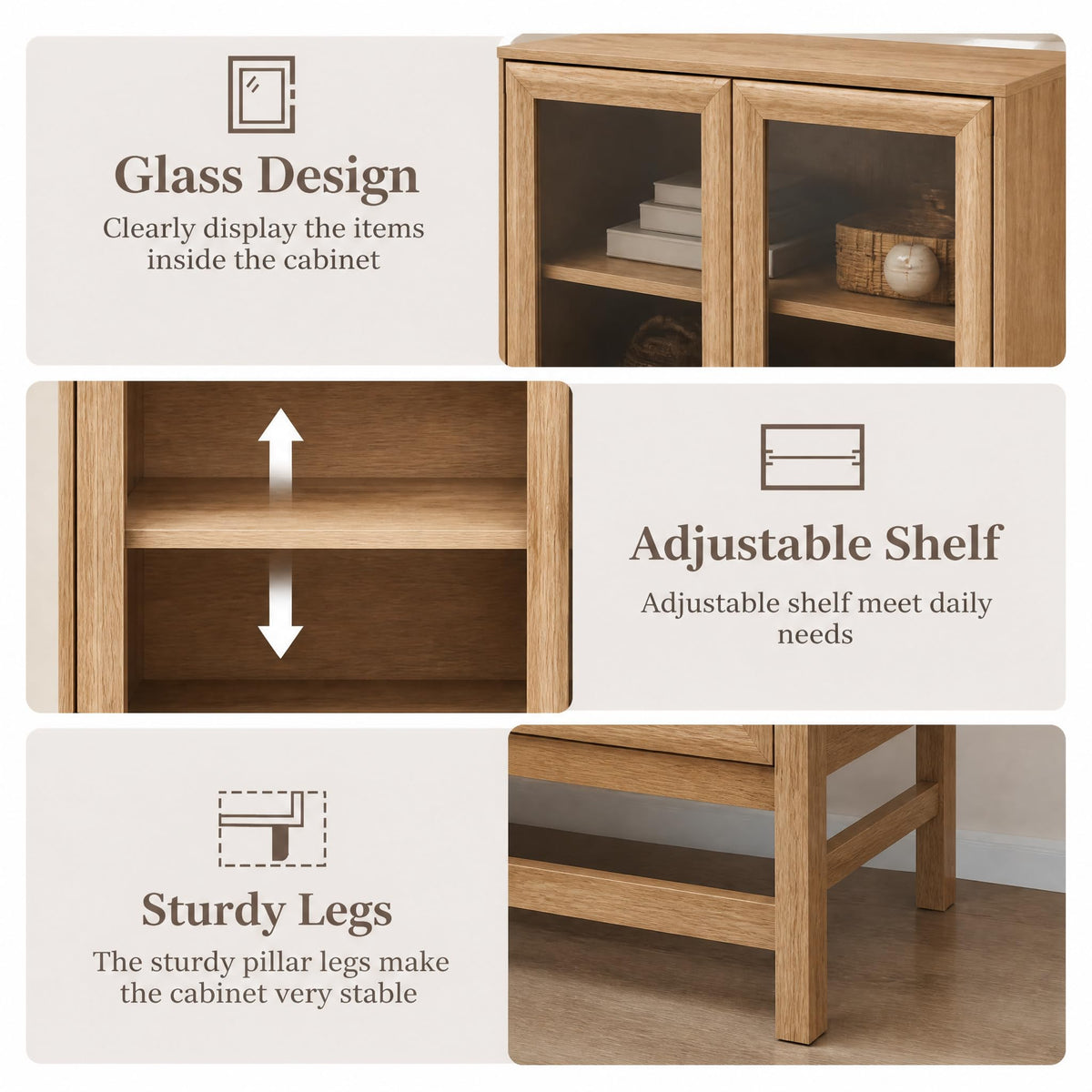 Sideboard Buffet Cabinet with Storage
