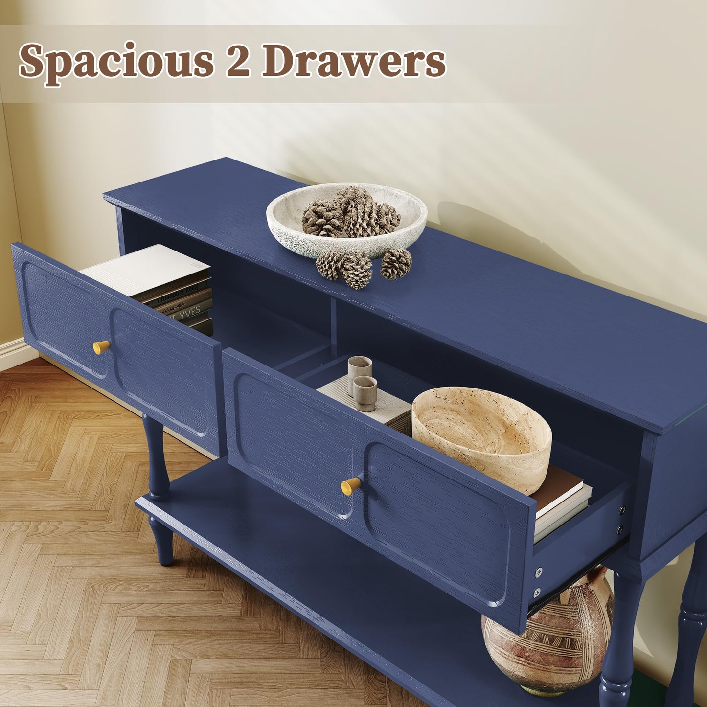Console Table with Drawers