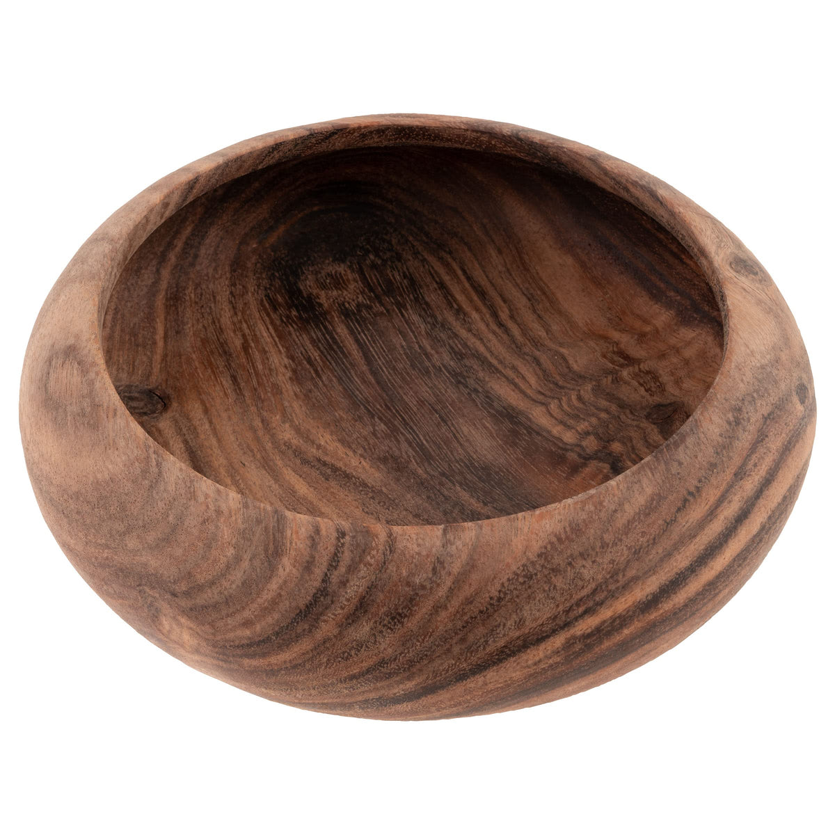 Hand Carved Leaf Bowl