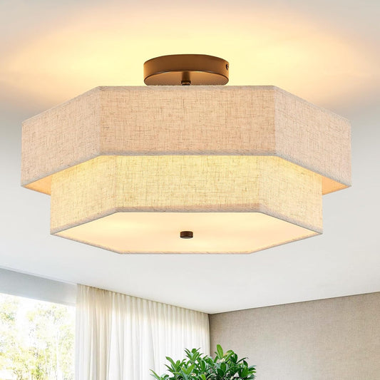 Semi Flush Mount Ceiling Fixture