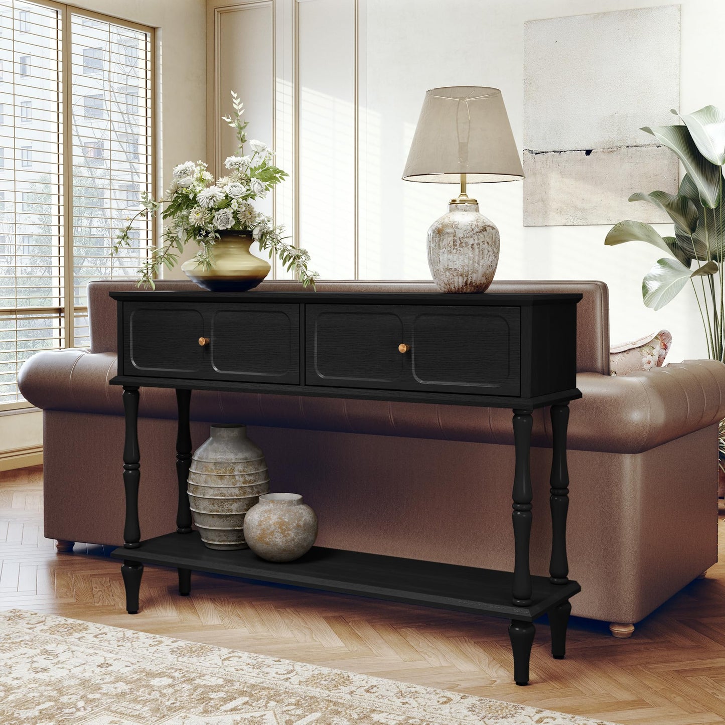 Console Table with Drawers
