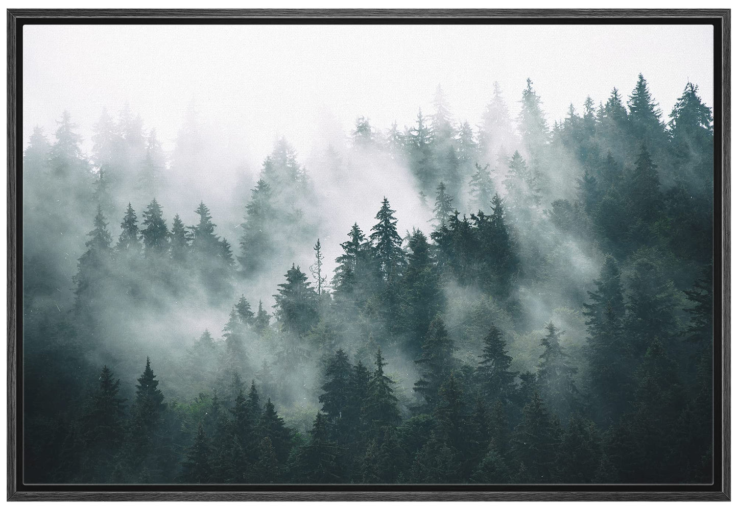 26 Fall Framed Canvas Wall Print