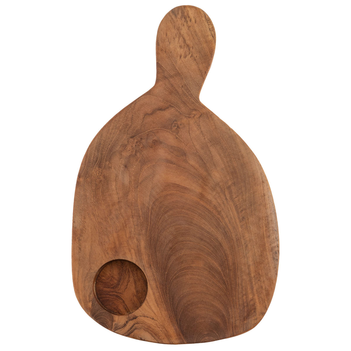 Hand Carved Leaf Bowl